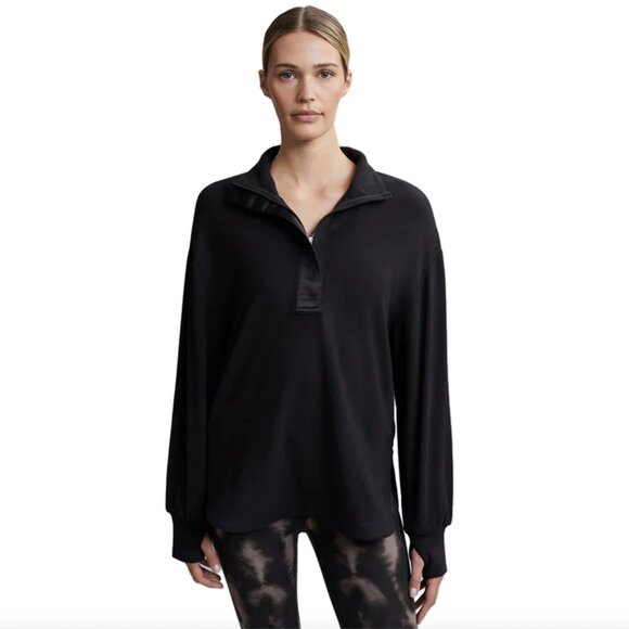Varley Roeder Half Zip MidLayer Black SZ X LARGE BRAND NEW NWT - Picture 2 of 5